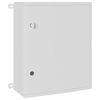 vidaXL Ohjauskabinetti Harmaa 57 x 23 x 60 cm ABS-muovi