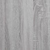 vidaXL Konsolip&ouml;yt&auml; harmaa Sonoma 101x30,5x75 cm tekninen puu