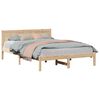 vidaXL S&auml;ngyn runko Ruskea 5FT King Size T&auml;ysi M&auml;nty