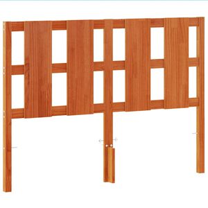 vidaXL S&auml;ngynp&auml;&auml;ty ruskea 135 cm t&auml;ysi m&auml;nty