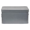 LABEL51 Säilytyslaatikko Media 35x27x18 cm XL antiikkinen harmaa