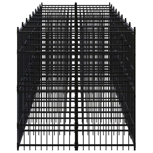 vidaXL Koiran ulkoh&auml;kki ter&auml;s 14,75 m&sup2;