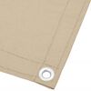 vidaXL Parvekesuoja beige 90x800 cm 100% polyesteri Oxford polyesteri