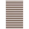 vidaXL Seepraverho ruskea 145x200 cm kangas leveys 140,9 cm polyesteri
