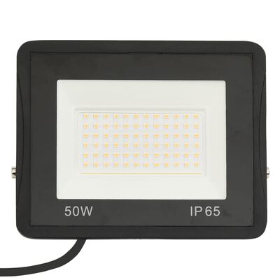 vidaXL LED-valonheittimet 2 kpl 50 W kylmä valkoinen