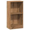 vidaXL Kirjahylly artesaani tammi 40x24x76 cm tekninen puu