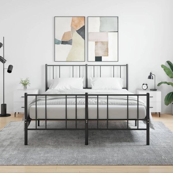 vidaXL Y&ouml;p&ouml;yd&auml;t 2 kpl korkeakiilto valk. 40x35x47,5 cm tekninen puu