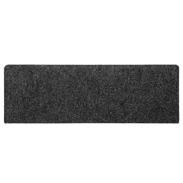 vidaXL Porrasmatot itseliimautuvat 30 kpl 65x21x4 cm tummanharmaa suorakaiteen muotoinen reuna