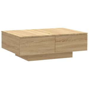 vidaXL Sohvap&ouml;yt&auml; Sonoma-tammi 90x60x31 cm teknisest&auml; puusta