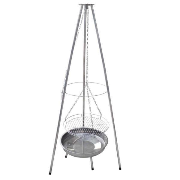 vidaXL Ulkogrillit Ruostumaton ter&auml;s