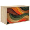 vidaXL Sein&auml;lle kiinnitett&auml;v&auml; TV-kaapisto BONN 69 x 33 x 40 cm