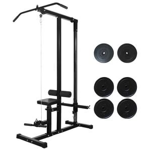 vidaXL Kuntolaite levypainosarjalla 40 kg
