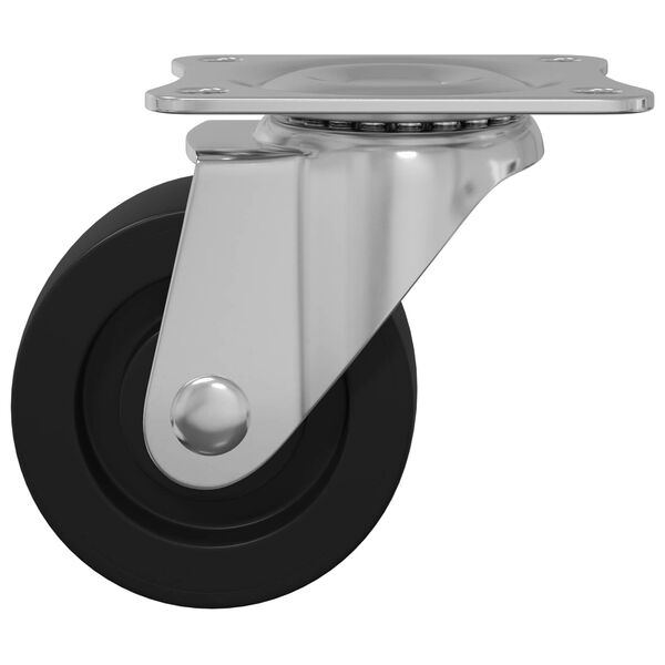 vidaXL K&auml;&auml;nt&ouml;py&ouml;r&auml; 12 pcs Hopea 60 x 60 x 50 mm Rautaa ja nailonia