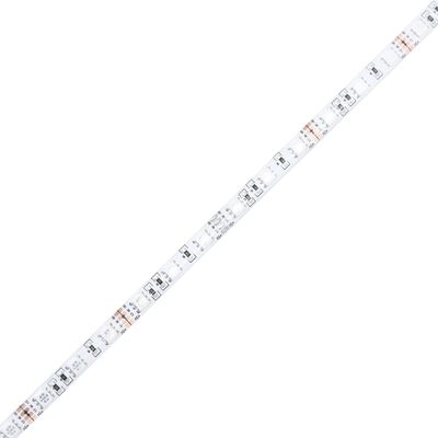 vidaXL LED-kylpyhuonepeili musta 100x8,5x37 cm akryyli