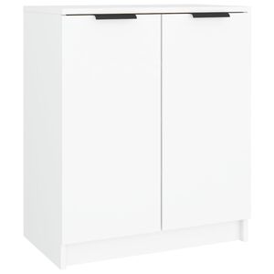 vidaXL Kenk&auml;kaappi valkoinen 59x35x70 cm tekninen puu