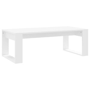 vidaXL Sohvap&ouml;yt&auml; valkoinen 102x50x35 cm tekninen puu