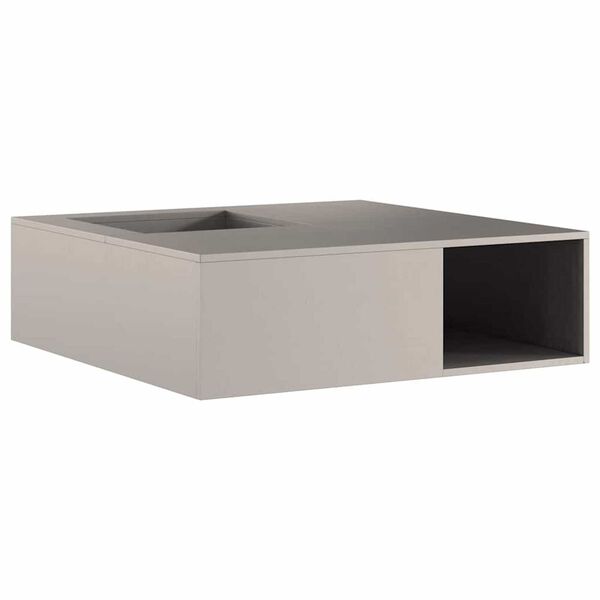 vidaXL Tulisija Ruskea 100 x 100 x 30 cm Kulunut teräs