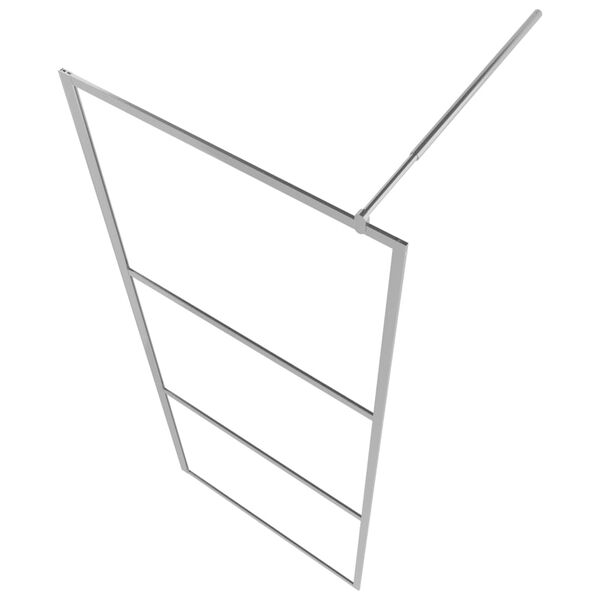 vidaXL Walk-in suihkun seinäke huurrutettu ESG-lasi 100x195cm