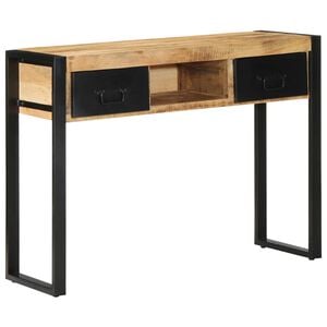 vidaXL Konsolip&ouml;yt&auml; 100x35x75 cm Massiivipuuta mango