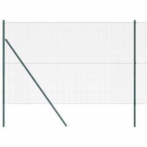 vidaXL Kehitetty liitetty langoittain 50 x 1,5 m PVC-pinnoitettu ter&auml;s