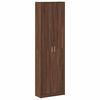vidaXL Vaatekaappi Ruskea tammi 55 x 25 x 189 cm Tekninen puu