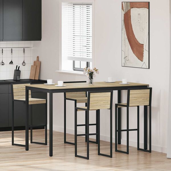 vidaXL Pystybaarip&ouml;yt&auml; Tekninen puu