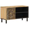 vidaXL TV-taso 80x31x46 cm t&auml;ysi mangopuu