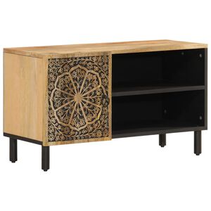 vidaXL TV-taso 80x31x46 cm t&auml;ysi mangopuu