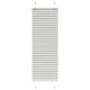 vidaXL laskostettu blindit vaaleanharmaa 40x100 cm kankaan leveys
