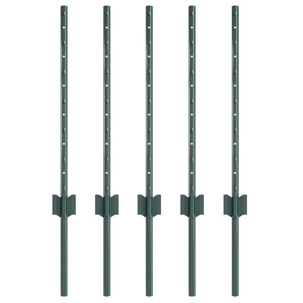 vidaXL Aitalatu 5 pcs Vihre&auml; 100 cm Ter&auml;s