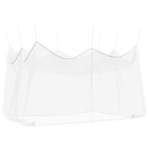 vidaXL Puutarhan hyttysverkko 220 mesh valkoinen 3 x 4,5 x 2,5 m