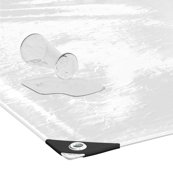 vidaXL Kasvinsuoja silmukoilla 3x5 m PVC