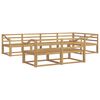 vidaXL Ulkosohvakokoelma 8 pcs valkoinen 325 x 166,5 x 73 cm