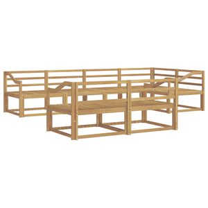 vidaXL Ulkosohvakokoelma 8 pcs valkoinen 325 x 166,5 x 73 cm