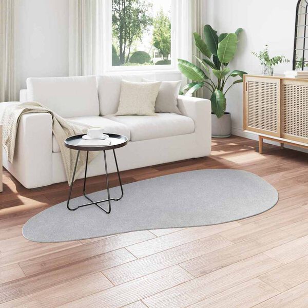 vidaXL Matto HUARTE Harmaa 100 x 200 cm Polyesteri