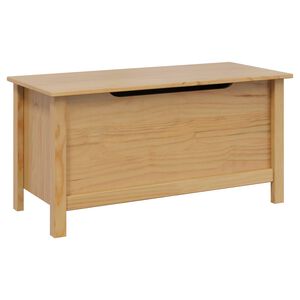 vidaXL S&auml;ilytyslaatikko Hill Hunajaruskea 90 x 40 x 45 cm