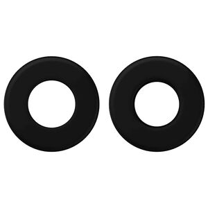vidaXL P&ouml;yt&auml;pelin stoppari 10 kpl Musta 3 x 3 x 1,4 cm HIPS