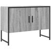 vidaXL Kylpyhuonekaappi altaalla harmaa Sonoma 80x33x60cm tekninen puu