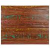 vidaXL P&ouml;yt&auml;levy 100x80x3,8 cm suorakaide kierr&auml;tetty t&auml;yspuu