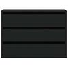vidaXL Kulmalipasto musta 80x41x58 cm tekninen puu