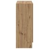 vidaXL Kirjahylly artesaani tammi 82,5x30,5x80 cm tekninen puu