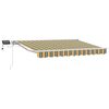 vidaXL Manuaalinen markiisin runko LED-valoilla 3,5 x 2,5 m