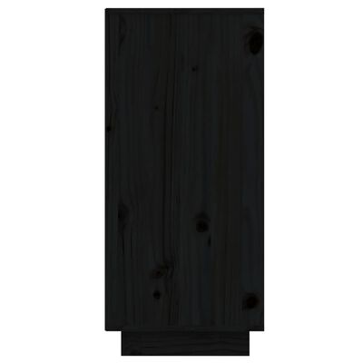 vidaXL Senkki musta 60x34x75 cm täysi mänty
