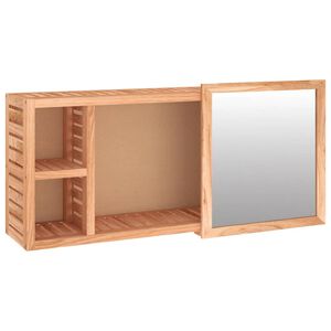 vidaXL Kylpyhuonekaappi 80x17x34 cm t&auml;ysi p&auml;hkin&auml;puu