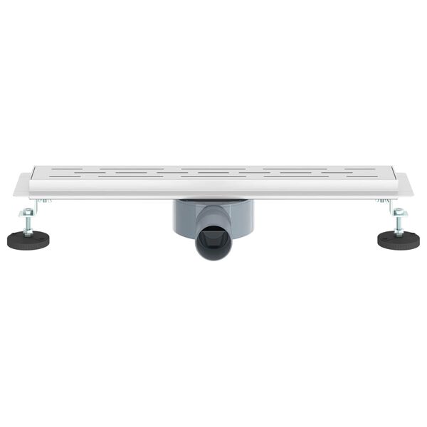 vidaXL Suihkukaivo lasikannella ja 360&deg; syphonilla Hopea 50 cm