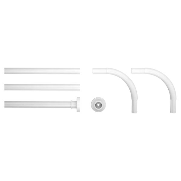 Sealskin Suihkuverhotanko valkoinen