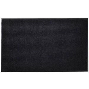 vidaXL Ovimatto musta 90 x 120 cm PVC