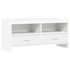 vidaXL TV-kaappi 100 x 33 x 47 cm valkoinen Tekninen puu