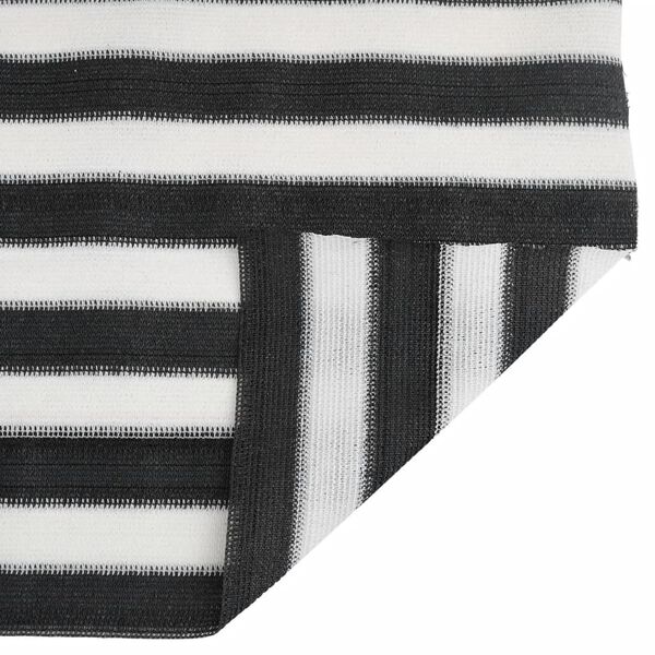 vidaXL Näkösuoja antrasiitti ja valkoinen 1,5x50 m HDPE 195 g/m²