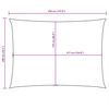 vidaXL Aurinkopurje Oxford-kangas suorakaide 2x3,5 m oranssi